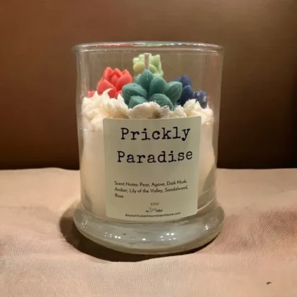All Things New Boutigue | Prickly Paradise Dessert Candle