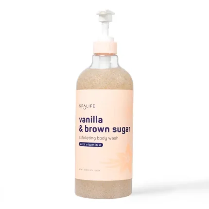 Vanilla & Brown Sugar Exfoliating Body Wash with Vitamin E