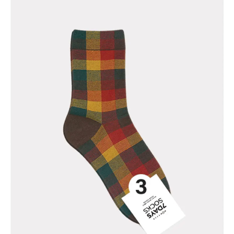 All Things New Boutigue | Women’s Crew Check X Check Socks