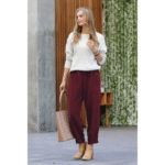 All Things New Boutigue | Corduroy Front Pocket Baggy Pants/ BRIGHT BLUE / BEIGE / EGG PLANT