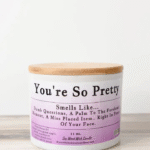 All Things New Boutigue | You’re So Pretty Conversation Wood Wick Candle