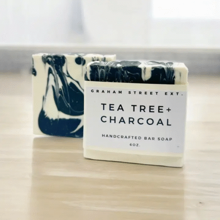 All Things New Boutigue | Tea Tree and Charcoal Artisan Soap