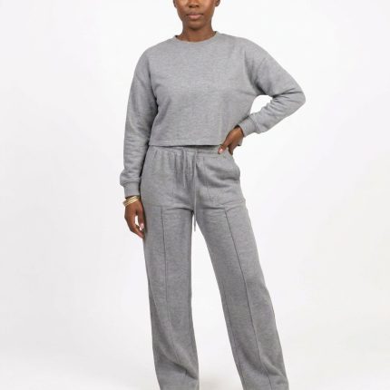 Arya Essential Cropped Top & Pants Set