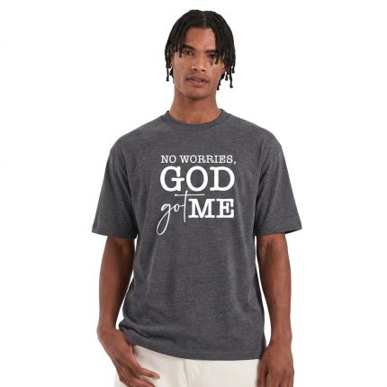 No Worries God Got Me, Christian. Unisex Round Neck T-Shirt