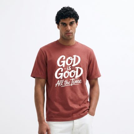 God Is Good All the Time Unisex Round Neck Tee