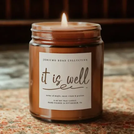 It Is Well Soy Wax Candle