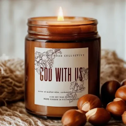 God with Us Soy Wax Candle
