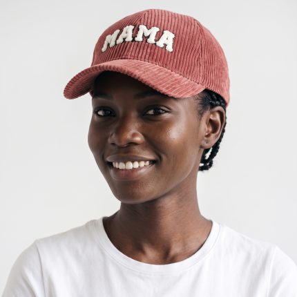 Mama 3D Embroidered Corduroy Baseball Cap